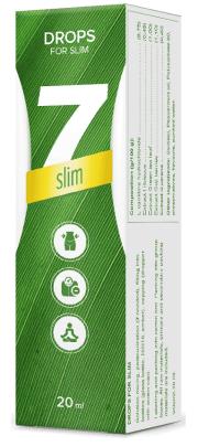 7-Slim - cseppek a gyors fogyáshoz; Testsúlycsökkentő tabletták